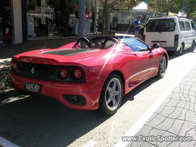 Ferrari 360 Modena spotted in Gold Coast, Australia