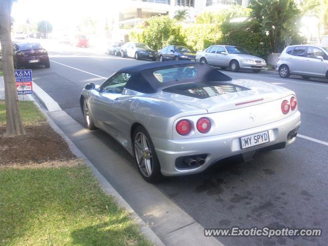 Ferrari 360 Modena spotted in Gold Coast, Australia