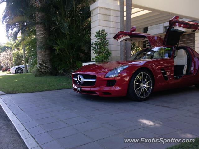 Mercedes SLS AMG spotted in Gold Coast, Australia