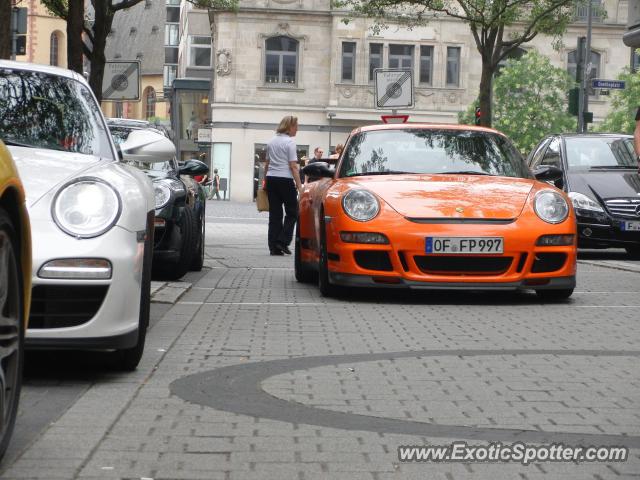 Porsche 911 GT3 spotted in Frankfurt, Germany