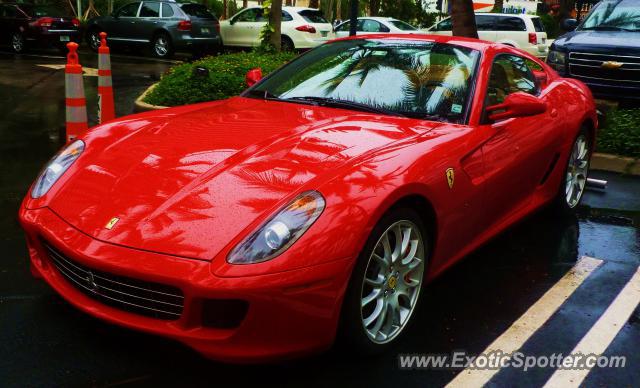 Ferrari 599GTB spotted in Miami, Florida