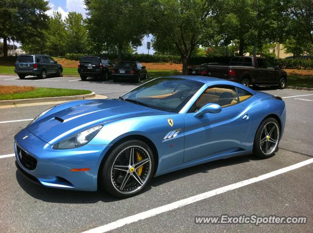 Ferrari California spotted in Atlanta, Georgia