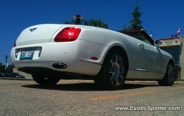 Bentley Continental spotted in Winnipeg, Manitoba, Canada