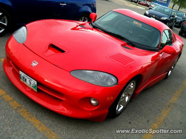 Dodge Viper spotted in Winnipeg, Manitoba, Canada