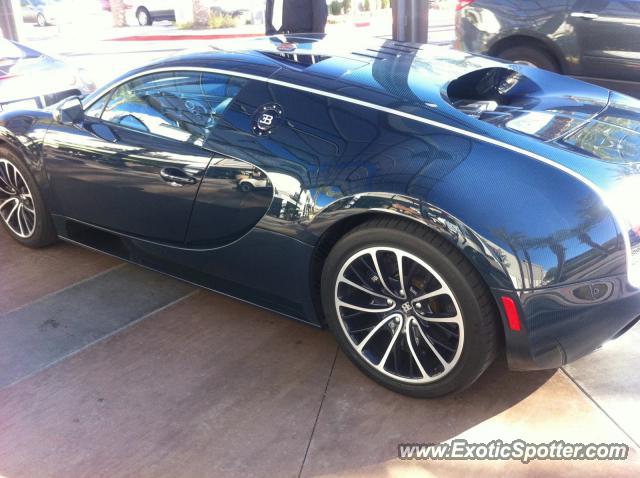 Bugatti Veyron spotted in Scottsdale, Arizona