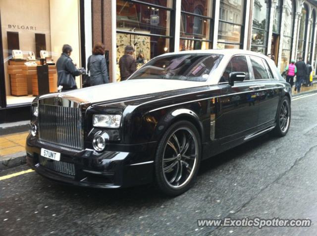 Rolls Royce Phantom spotted in London, United Kingdom