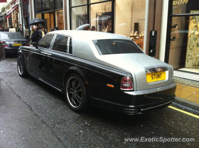 Rolls Royce Phantom spotted in London, United Kingdom