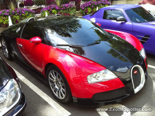 Bugatti Veyron spotted in London, United Kingdom