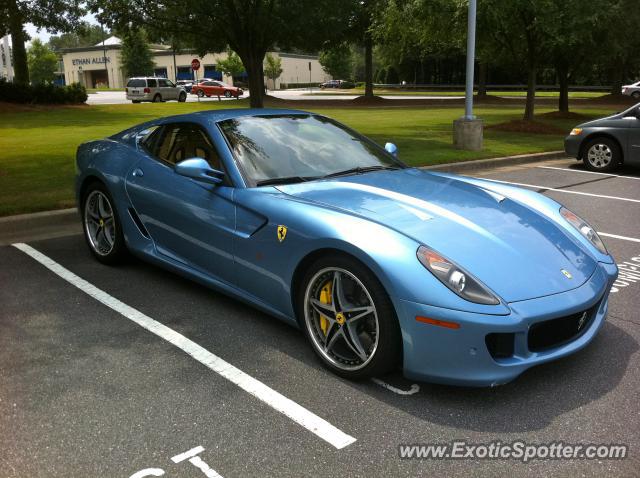 Ferrari 599GTB spotted in Atlanta, Georgia