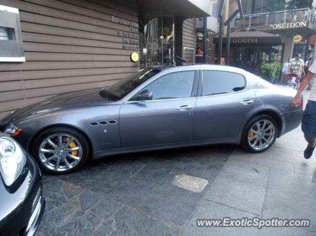 Maserati Quattroporte spotted in Istanbul, Turkey