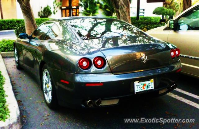 Ferrari 612 spotted in Jacksonville, Florida