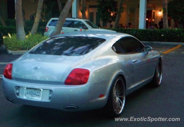 Bentley Continental spotted in Miami, Florida