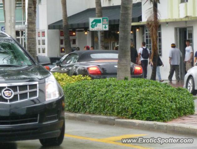 Bentley Continental spotted in Miami, Florida