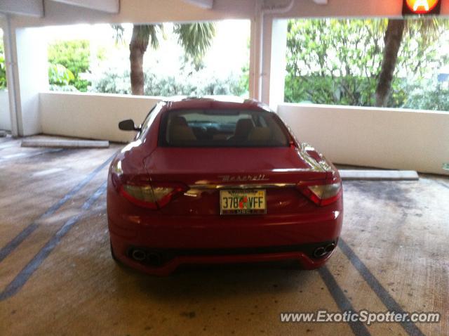 Maserati GranTurismo spotted in Miami, Florida