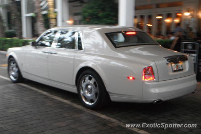 Rolls Royce Phantom spotted in Miami, Florida