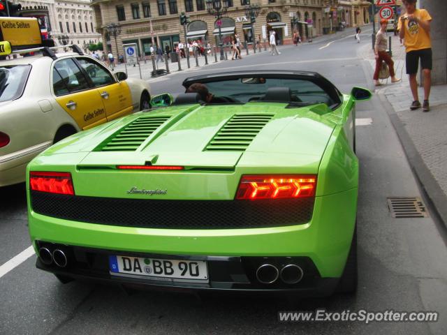 Lamborghini Gallardo spotted in Frankfurt, Germany