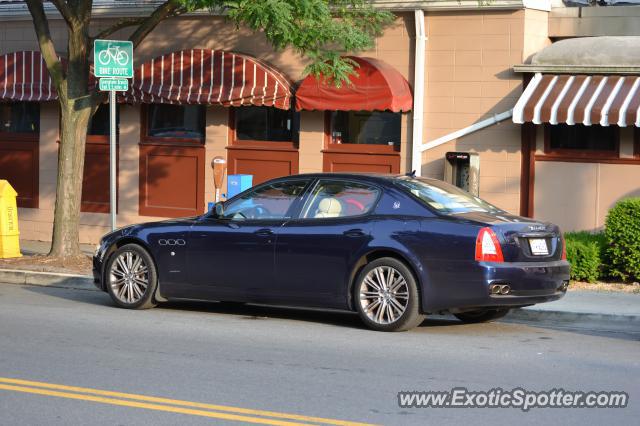 Maserati Quattroporte spotted in Bethesda, Maryland