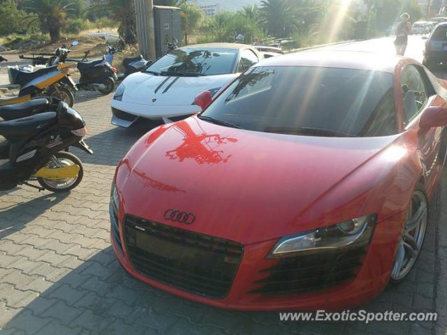 Audi R8 spotted in Marmaris, Turkey