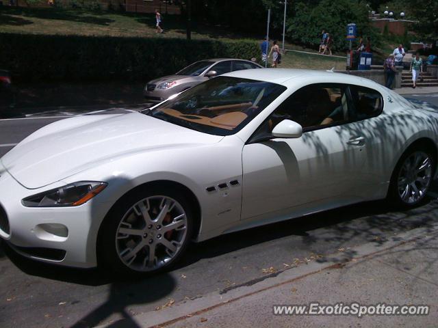 Maserati GranTurismo spotted in State College, Pennsylvania