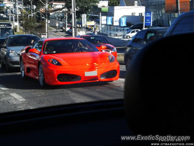 Ferrari F430 spotted in Curitiba, Paraná, Brazil