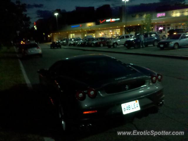 Ferrari F430 spotted in Chestnut Hill, Massachusetts