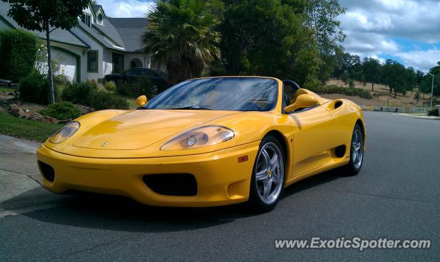 Ferrari 360 Modena spotted in Redding, California