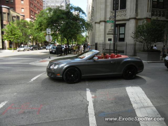 Bentley Continental spotted in Chicago, Illinois