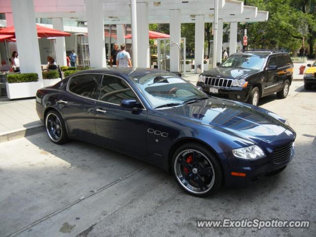 Maserati Quattroporte spotted in Chicago, Illinois