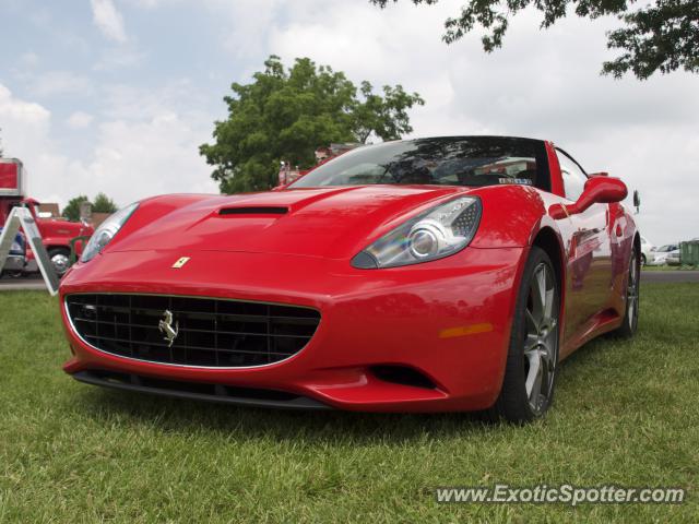 Ferrari California spotted in Lexington, Kentucky