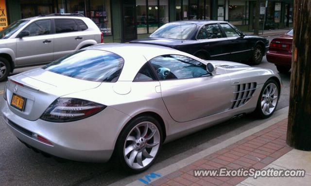 Mercedes SLR spotted in Hewlett, New York