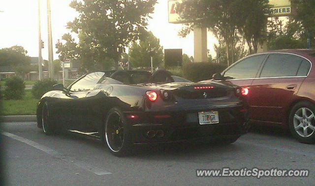 Ferrari F430 spotted in Lakeland, Florida