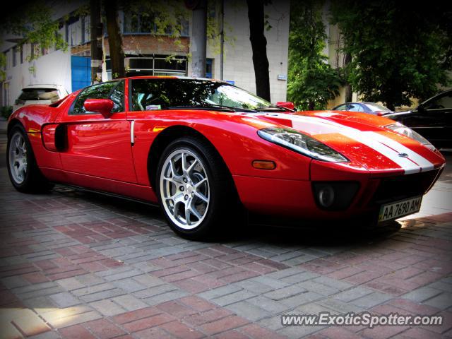 Ford GT spotted in Kiev, Ukraine