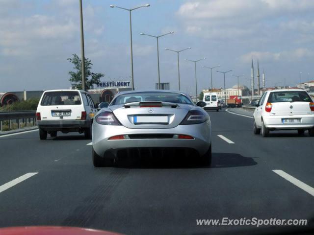 Mercedes SLR spotted in Istanbul, Turkey