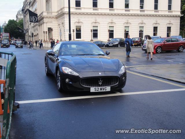 Maserati GranTurismo spotted in London, United Kingdom