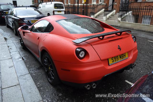 Ferrari 599GTB spotted in London, United Kingdom