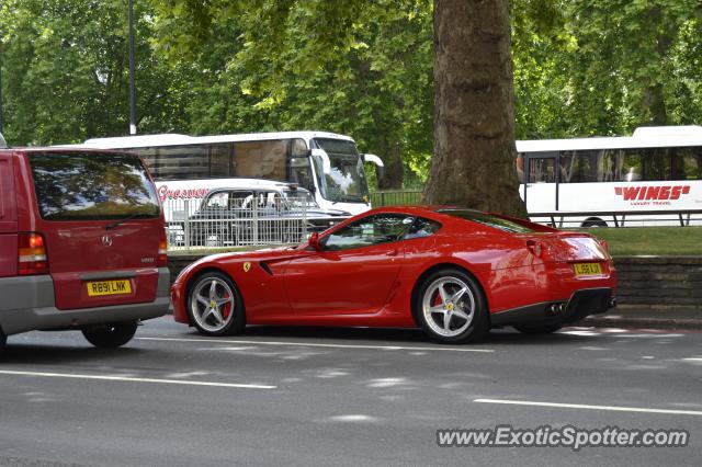 Ferrari 599GTB spotted in London, United Kingdom