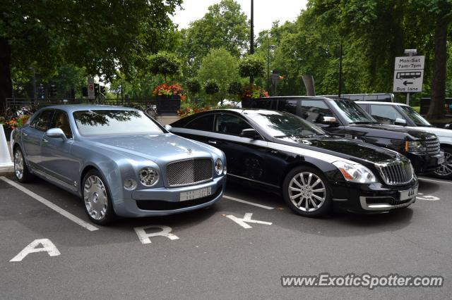 Mercedes Maybach spotted in London, United Kingdom