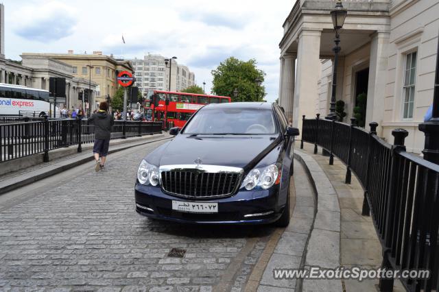 Mercedes Maybach spotted in London, United Kingdom