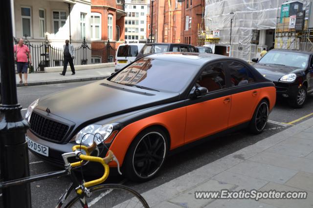 Mercedes Maybach spotted in London, United Kingdom