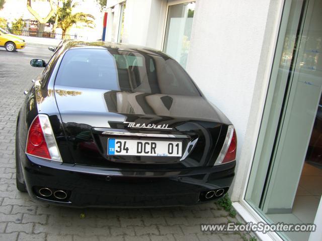 Maserati Quattroporte spotted in Istanbul, Turkey