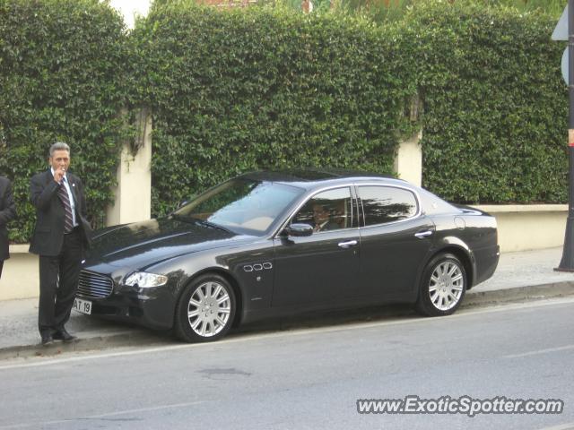 Maserati Quattroporte spotted in Istanbul, Turkey