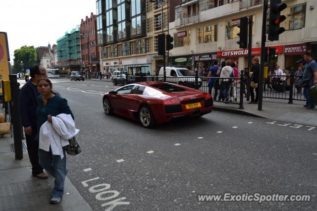 Lamborghini Murcielago spotted in London, United Kingdom