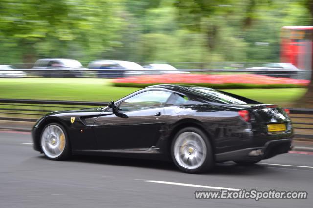 Ferrari 599GTB spotted in London, United Kingdom