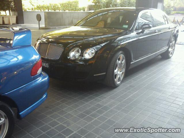 Bentley Continental spotted in Melbourne, Australia