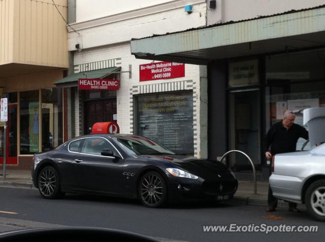 Maserati GranTurismo spotted in Melbourne, Australia