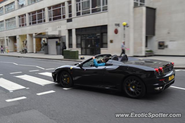 Ferrari F430 spotted in London, United Kingdom