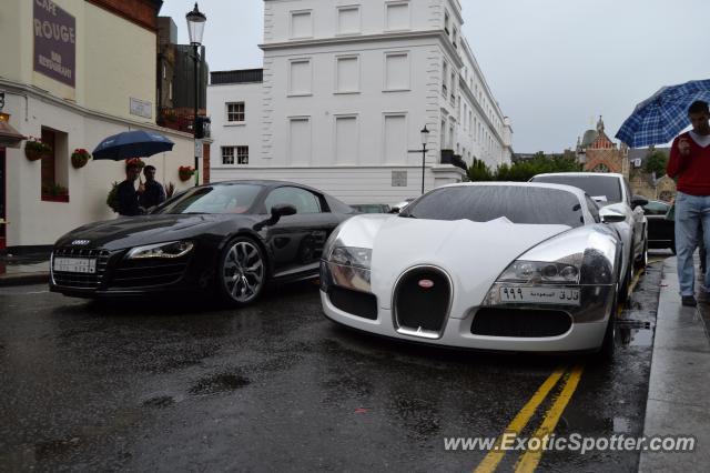 Bugatti Veyron spotted in London, United Kingdom