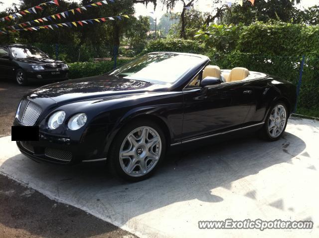 Bentley Continental spotted in Ipoh, Malaysia