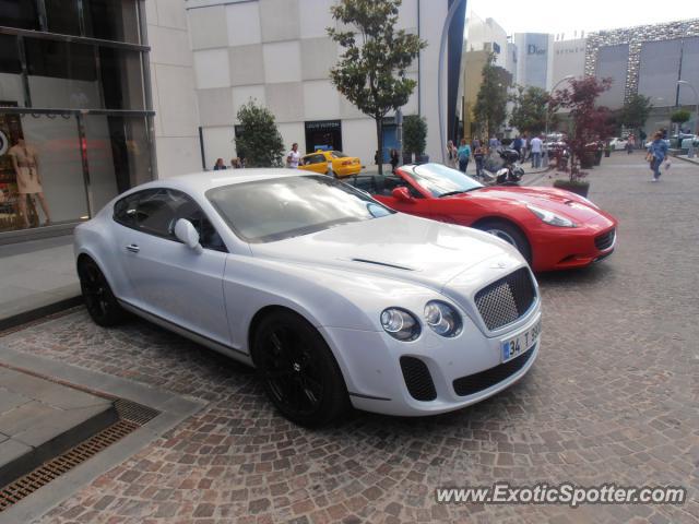 Bentley Continental spotted in Istanbul, Turkey