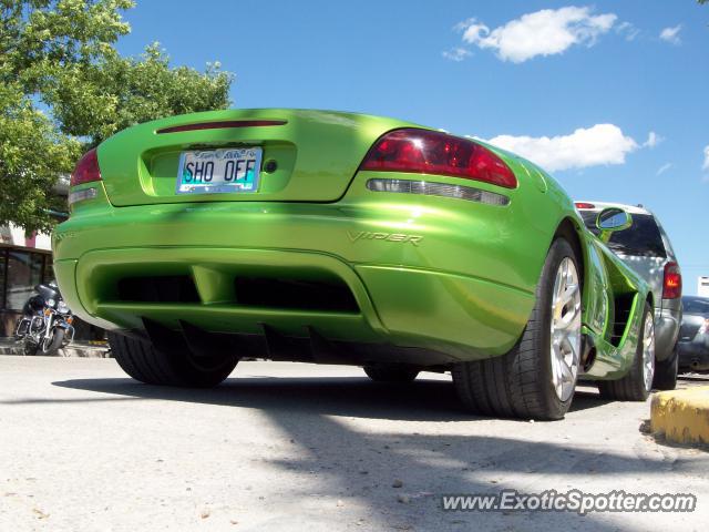 Dodge Viper spotted in Gimli, Manitoba, Canada